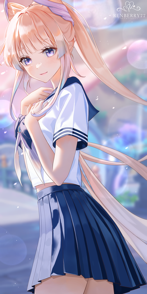 ͼƬ 1504x3000  
			genshin impact
			sangonomiya kokomi
			renberry
			single
			long hair
			tall image
			fringe
			twintails
			purple eyes
			signed
			pink hair
			looking away
			outdoors
			pleated skirt
			girl
			skirt
			uniform
			serafuku
			bubble (bubbles)
			blue skirt
